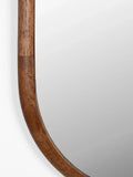 Nyko Wandspiegel Braun, Detail