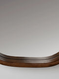 Nyko Wandspiegel Braun, Detail