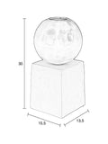 Crocus Vase Beige, Maßzeichnung