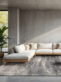 Teppich Rechteckig | Mad Men Jersey Stone Rechteckiger Designteppich | Art.-Nr. 8420 - von Louis de Poortere online kaufen bei LIVINGforme.