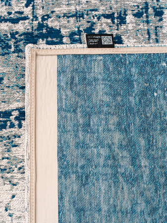 Mad Men Bronx Azurite Runder Designteppich | Art.-Nr. 8421