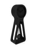 Pendulum Time Wanduhr in Schwarz, Ansicht 2