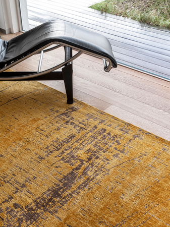 Mad Men Liberty Gold Rechteckiger Designteppich | Art.-Nr. 8550