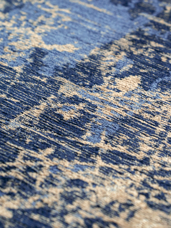 Runder Teppich | Mad Men Abyss Blue Runder Teppich | Art.-Nr. 8629 - von Louis de Poortere online kaufen bei LIVINGforme.