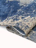 Teppich Rechteckig | Mad Men Abyss Blue Teppich | Art.-Nr. 8629 - von Louis de Poortere online kaufen bei LIVINGforme.