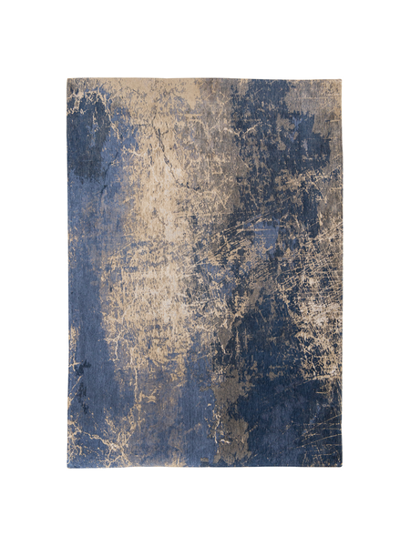 Teppich Rechteckig | Mad Men Abyss Blue Teppich | Art.-Nr. 8629 - von Louis de Poortere online kaufen bei LIVINGforme.