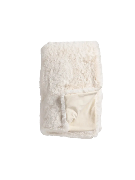 Wohndecke | Plaid Zinzi Snow White - von LIVING Collection online kaufen bei LIVINGforme.