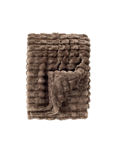 Wohndecke | Plaid Lucas Recycled Driftwood - von LIVING Collection online kaufen bei LIVINGforme.