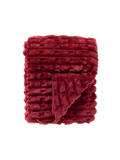 Wohndecke | Plaid Lucas Recycled Merlot - von LIVING Collection online kaufen bei LIVINGforme.