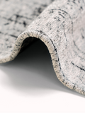 Runder Teppich | Mad Men Metro B&w Runder Designteppich | Art.-Nr. 8926 - von Louis de Poortere online kaufen bei LIVINGforme.