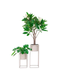 Marla Blumentopf-Set Stahl Dekotopf Living Nordic
