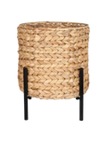 Antas Pflanzkübel Wasserhyazinthe/Metall, natur/schwarz Pflanzkübel Living Nordic