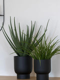 Fulda Blumentopf-Set Metall, schwarz Dekotopf Living Nordic