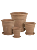 Stockport Pflanzkübel-Set Terrakotta, braun Pflanzkübel Living Nordic