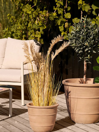 Kragholm Topf-Set Terrakotta, braun Dekotopf Living Nordic