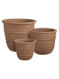 Kragholm Topf-Set Terrakotta, braun Dekotopf Living Nordic