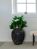 Capelo Dekotopf Terrakotta, grau Dekotopf Living Nordic