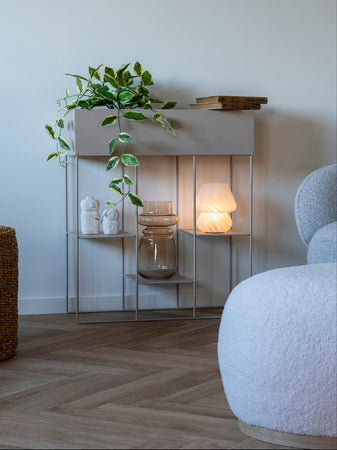 Rabo Pflanzkübel Stahl, sand Pflanzkübel Living Nordic