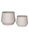 Trofa Blumentopf-Set Stahl, sand Dekotopf Living Nordic