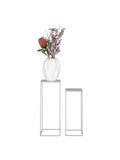 Beja Blumenständer Stahl, kühles Grau Blumenständer Living Nordic