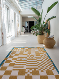 Teppich Rechteckig | Craft Chess Teppich Honey | Art.-Nr. 9338 - von Louis de Poortere online kaufen bei LIVINGforme.