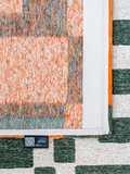 Teppich Rechteckig | Craft Chess Teppich Deep Green | Art.-Nr. 9339 - von Louis de Poortere online kaufen bei LIVINGforme.