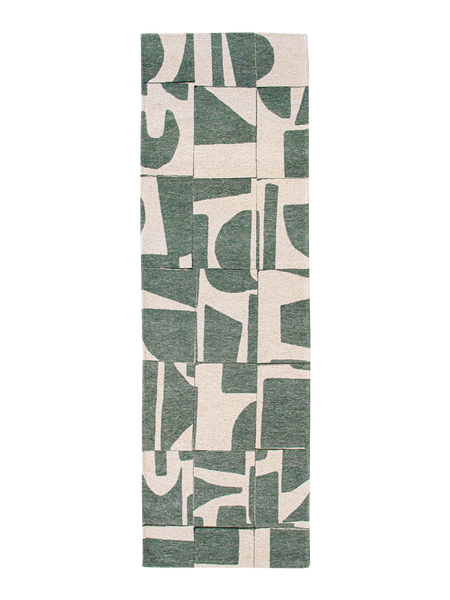 Teppichläufer | Craft Papercut Läufer Sea Spray | Art.-Nr. 9361 - von Louis de Poortere online kaufen bei LIVINGforme.