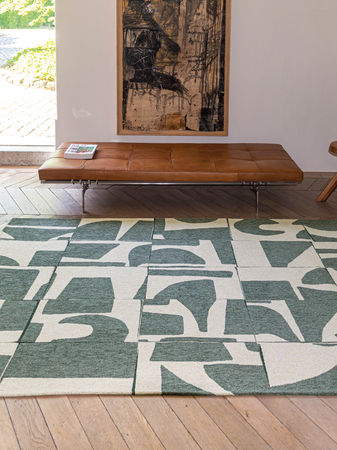 Teppichläufer | Craft Papercut Läufer Sea Spray | Art.-Nr. 9361 - von Louis de Poortere online kaufen bei LIVINGforme.