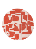 Runder Teppich | Craft Papercut Runder Teppich Rust | Art.-Nr. 9364 - von Louis de Poortere online kaufen bei LIVINGforme.
