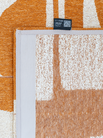 Teppichläufer | Craft Papercut Läufer Curry | Art.-Nr. 9367 - von Louis de Poortere online kaufen bei LIVINGforme.