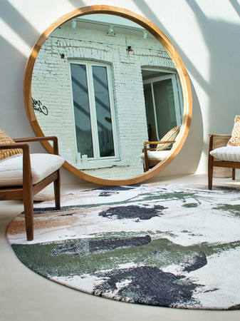 Teppich Rechteckig | Gallery Fresque Indian Rice Rechteckiger Teppich | Art.-Nr. 9393 - von Louis de Poortere online kaufen bei LIVINGforme.