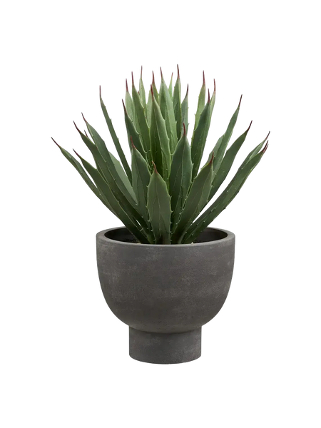 Agave künstlich Kunstpflanze mit pot Kunstpflanze Living Nordic