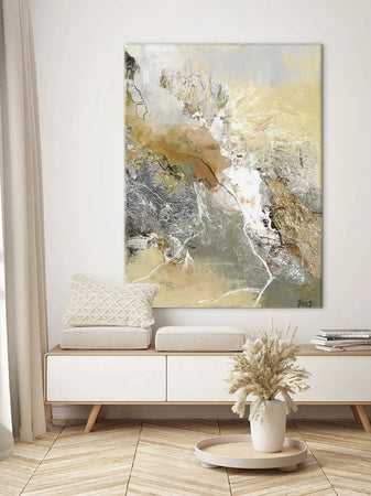Leinwandbild Sunny Days 1 | Mixed Paintings