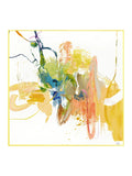 Leinwandbild Confidential Yellow | Mixed Paintings
