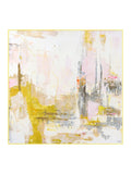 Leinwandbild New Age Yellow 1 | Mixed Paintings