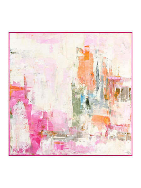 Leinwandbild New Age Pink 1 | Mixed Paintings