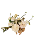 Caffè Latte Kunstblumen-Strauß künstlich flowers meliert Kunstblume Living Nordic