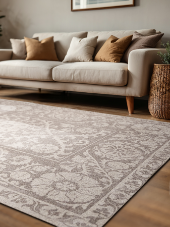 Teppiche | Antiquarian Suzani Teppich - Boree | Art.-Nr. 9846 - von Louis de Poortere online kaufen bei LIVINGforme.