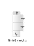 | Timesquare – Ecke + 1-Sitzer mit Abschlussteil rechts - Feincord Altrosa von LIVINGforme online kaufen bei LIVINGforme.