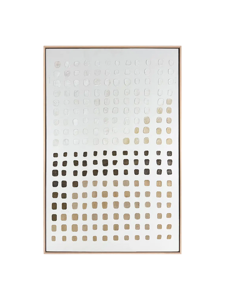 Reinders Subtle Rhythm – Layered Mixed Media Wandbild 78 x 118 cm Wandbild Reinders