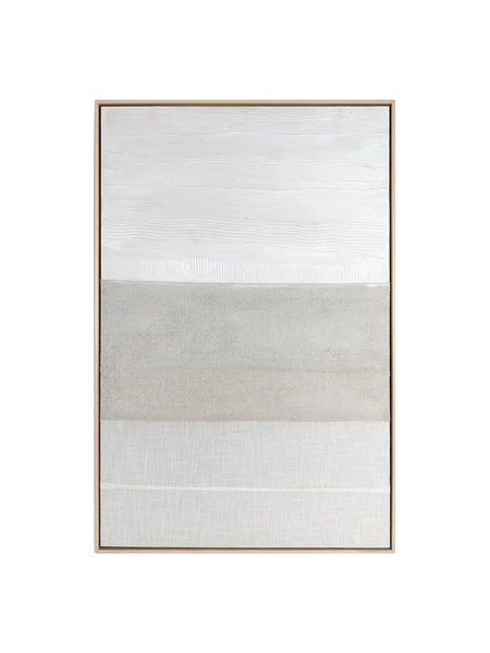 Reinders Linen Lines – Layered Mixed Media Wandbild 78 x 118 cm Wandbild Reinders