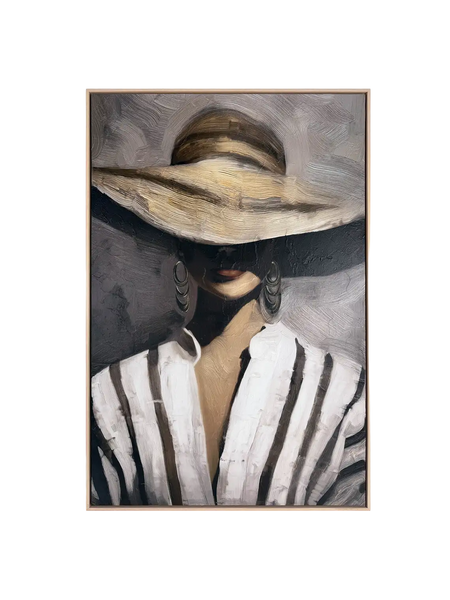 Reinders Hat Chic – Textured Canvas Wandbild 78 x 118 cm Wandbild Reinders