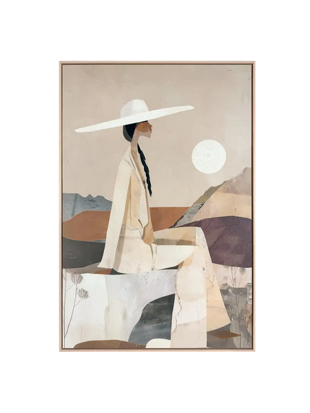 Reinders Desert Moment – Textured Canvas Wandbild 78 x 118 cm Wandbild Reinders