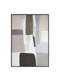Reinders Clay Fields – Textured Canvas Abstract Wandbild 78 x 100 cm Wandbild Reinders