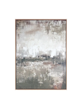Subtle Tension – Abstraktes Leinwandbild, minimalistisch, gerahmt, 78 x 100 cm Wandbild Reinders