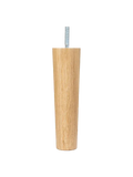 Lido Möbelfüße Möbelzubehör Living Nordic 4,5x4,5x16,5 cm Holz Buche natur
