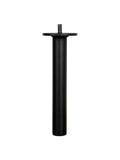 Lido Möbelfüße Möbelzubehör Living Nordic 2,5x2,5x18 cm Metall Stahl, schwarz