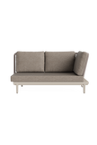 | Alpes Lounge Modul Bank links, hohe Armlehne - von Life Outdoor Living online kaufen bei LIVINGforme.