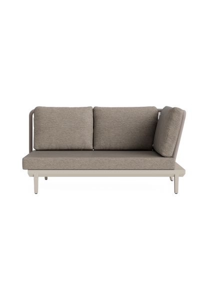 | Alpes Lounge Modul Bank links, hohe Armlehne - von Life Outdoor Living online kaufen bei LIVINGforme.