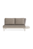 | Alpes Lounge Modul Bank links mit Tisch - von Life Outdoor Living online kaufen bei LIVINGforme.